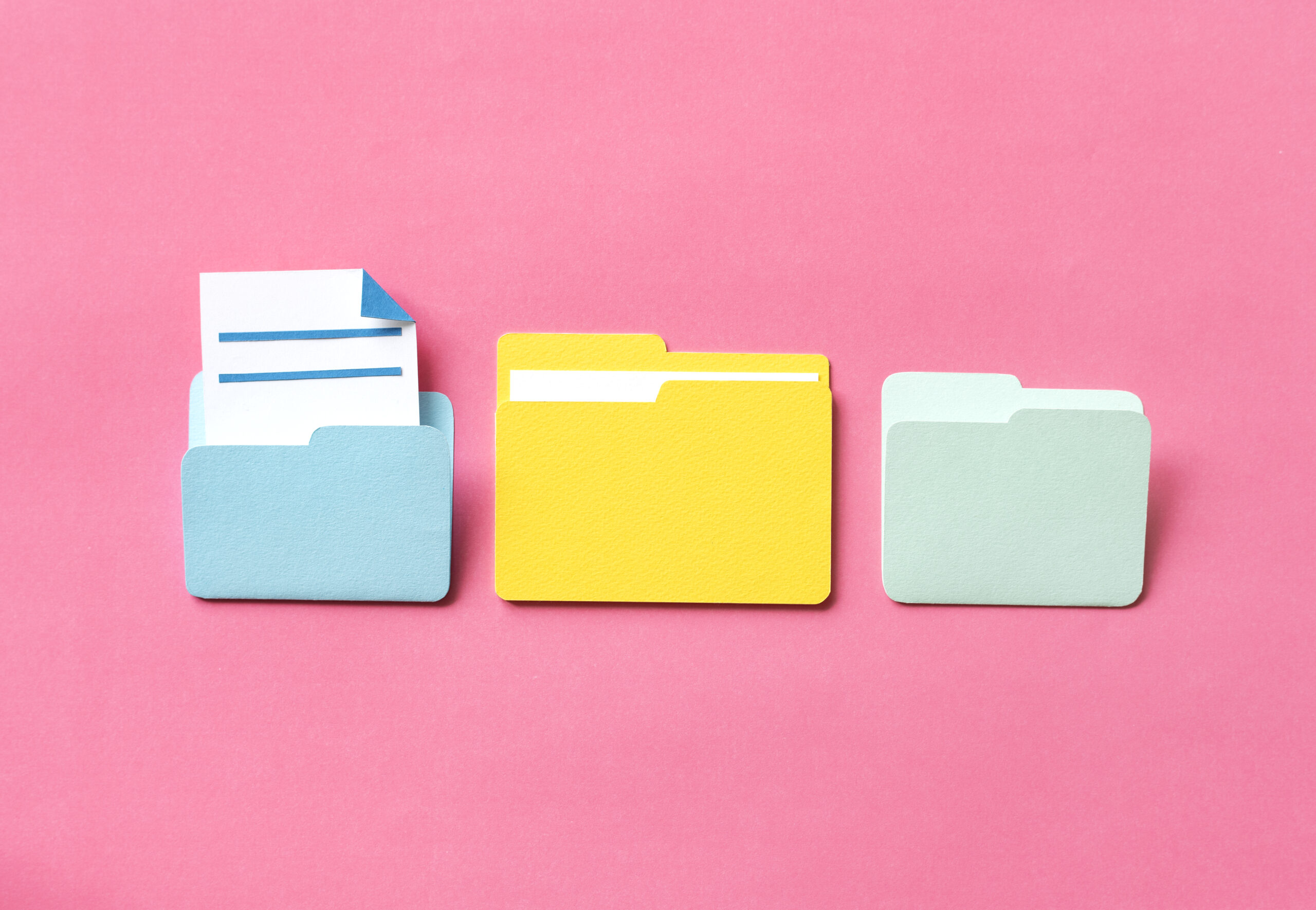 paper craft art document folder directory